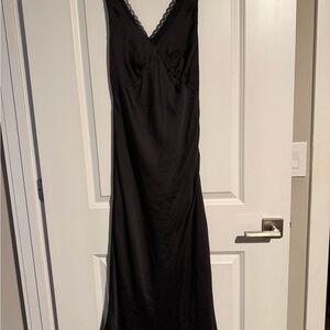 American Eagle Outfitters Black Maxi Dress